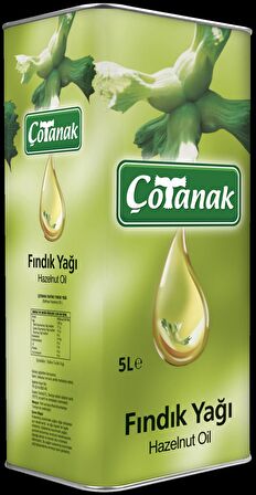 Çotanak 5 Lt Fındık Yağı