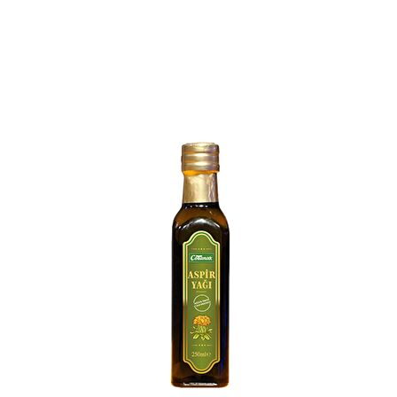 Çotanak 250 ml Soğuk Sıkım Aspir Yağı Cam Şişe