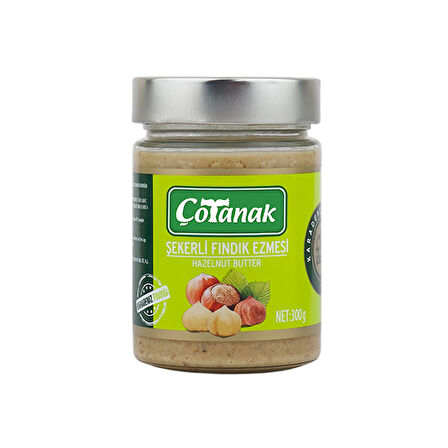 300g Şekerli Fındık Ezmesi