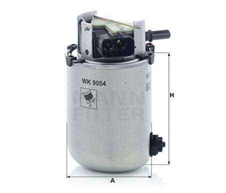 Nissan Mazot Filtresi Nissan Qashqaı 1,6 DCI (j10) 2011 2013 Qashqaı 1,5dci 1,6dci (j11) 2013> Xtraıl 1,6dc - Mann Wk9054