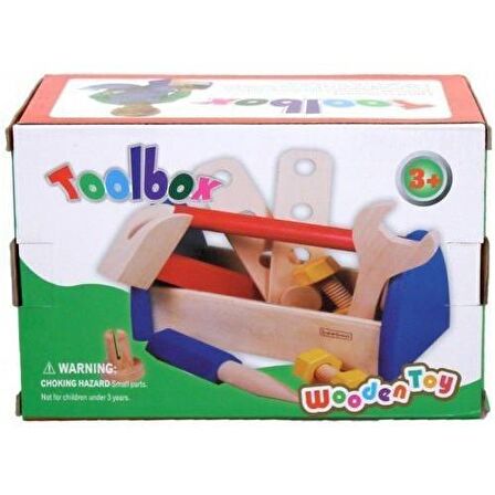 Hamaha Wooden Toys Ahşap Eğitici Geliştirici Çantalı Tamir Seti Oyuncaklar