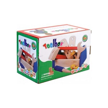 Hamaha Wooden Toys Ahşap Eğitici Geliştirici Çantalı Tamir Seti Oyuncaklar