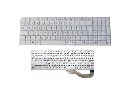 Asus X540 X540L X540S Notebook Klavyesi, Laptop Tuş Takımı (Beyaz TR) / KL0949W