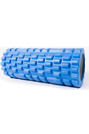 Gymo Pro Series Foam Roller Pilates Masaj Rulosu Mavi