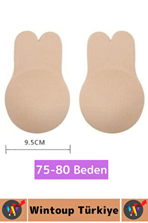 Kendinden Yapışkanlı Tekrar Kullanılabilir İnce Tasarım Hayalet Sütyen Ten Renk