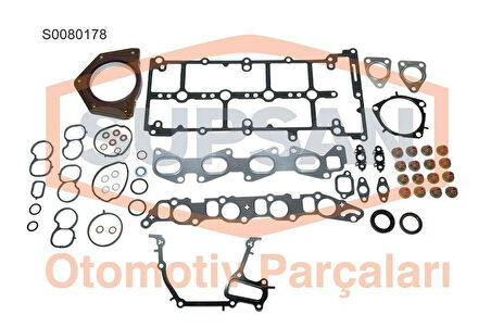 Fiat Motor Tam Takım Conta Fiat 500l Bravo II Doblo Punto İdea Linea Pratıco Sedici 1.6 Mjet 10> Freemont - Supsan S0080178