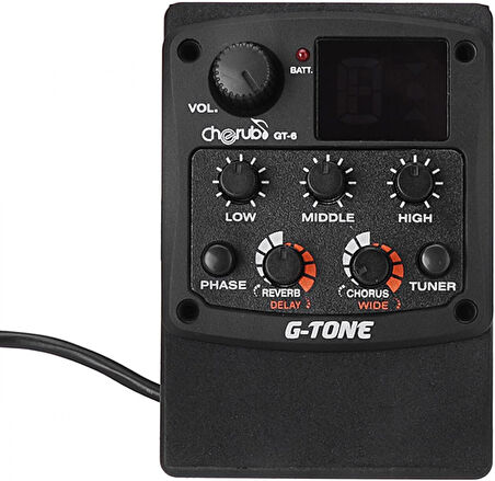 Cherub GT-6 Akustik Gitar Preamfi ve Tuner