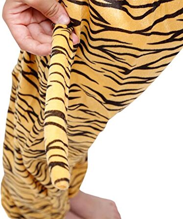 Çocuk Kaplan Kostumu - Aslan Kostümü 80 cm