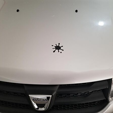5 adet Kaputtaki taş izleri için sticker yapıştırma