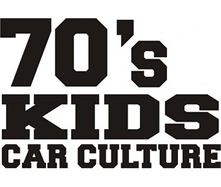 70 lerin Çocukları Sticker Araba Stickerı Yapıştırma