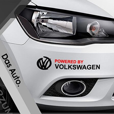 Vw Volkswagen Sticker Araba Yapıştırma Stickerı 30cm