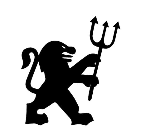 Peugeot Devil Araba Stickerı Vinil Sticker