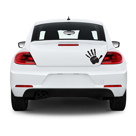 El içi Dur Araba Stickerı Vinil Sticker 20cm