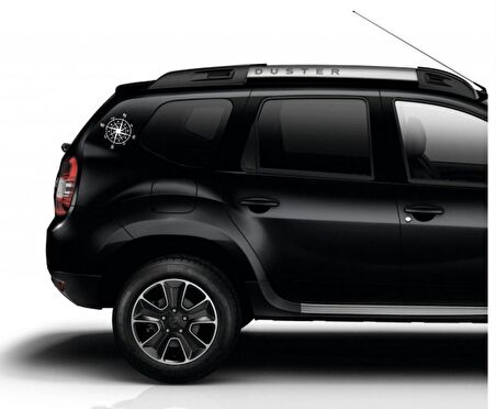 Dacia Duster Pusula Araba Sticker Ufak 2 Adet