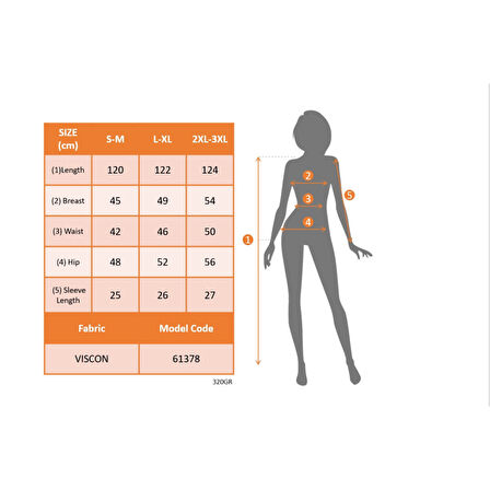 Lucky Life Kısa Kollu Bisiklet Yaka Yandan Yırtmaçlı Viskon Elbise