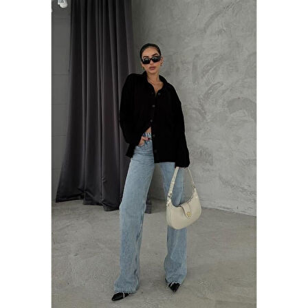 Anya Oversize Gabardin Ceket -