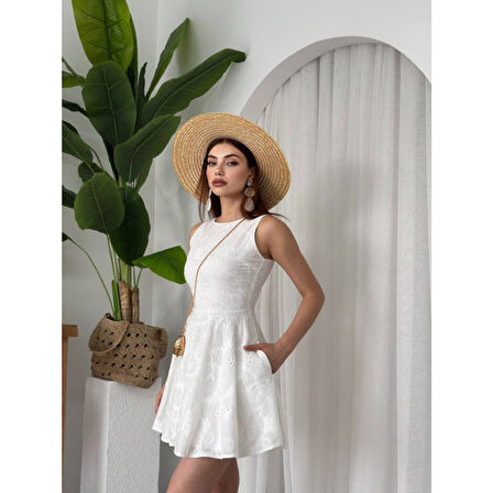 Vess Cep Detaylı Elbise