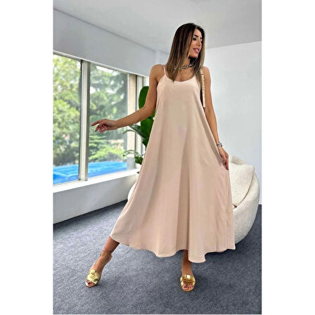 Lucky Life Kadın Ayarlabilir askılı  Aerobin Elbise