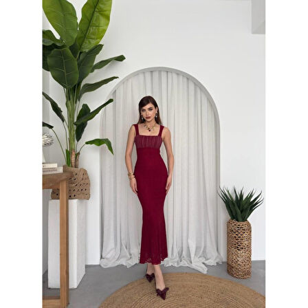 Lucky Life Kadın Dagı Balık Elbise