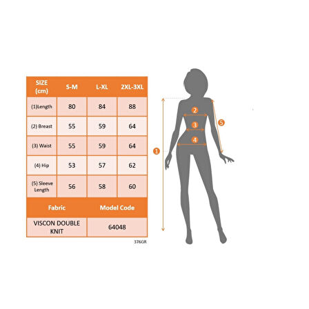 Lucky Life Kadın Uzun Kollu Bisiklet Yaka Kısa Viskon Iki Iplik Elbise