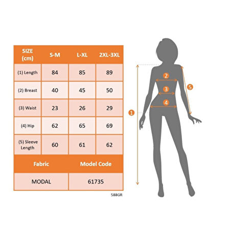 Lucky Life Kadın Uzun Kollu V Yakalı Belden Kuşaklı Puantiyeli Mini Modal Elbise