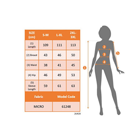 Lucky Life Kadın Uzun Kollu Mikro Midi Elbise