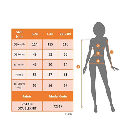 Lucky Life Kadın Uzun Kollu Kapşonlu Cep Detaylı Viskon Iki Iplik Maxi Elbise