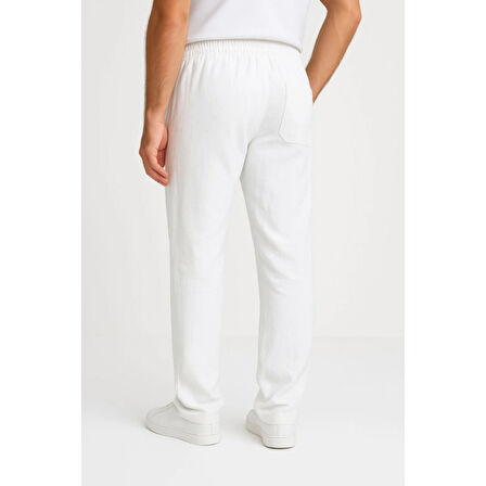 Lucky Life Erkek Keten Pantolon