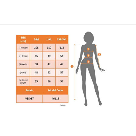 Lucky Life Kadın Uzun Kollu Bot Yaka Yanı Taş Detaylı Midi Kadife Elbise