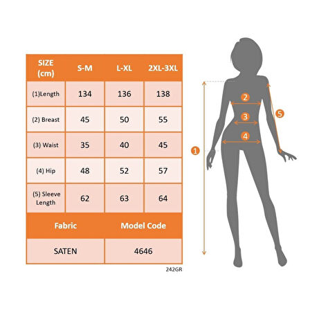 Lucky Life Kadın Uzun Kollu Kruvaze Yakalı Beli Kuşaklı Uzun Saten Elbise