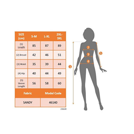 Lucky Life Kadın Uzun Kollu V Yakalısim Detaylı Mini Sandy Elbise