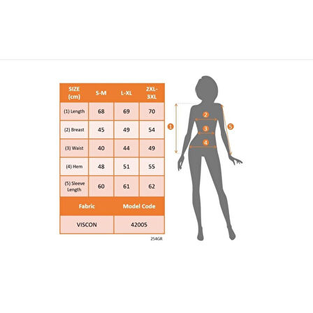 Lucky Life Kadın Uzun Kollu Yuvarlak Yaka Blok Renkli Yandan Düğmeli Viskon Bluz