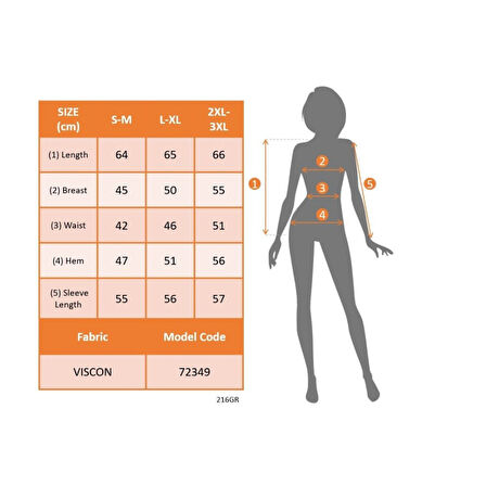 Lucky Life Kadın Uzun Kollu Geometrik Yaka Detaylı çift Renkli Viskon Bluz