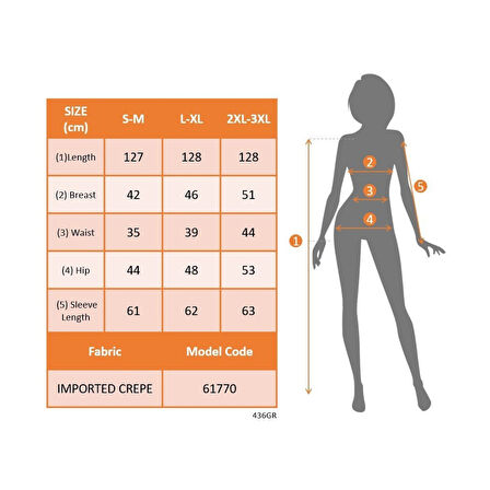 Lucky Life Lucky Life Kadın Uzun Kollu Kalp Yakalı Asimetrik Kesim Detaylı Ithal Krep Uzun Elbise