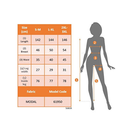 Lucky Life Kadın Uzun Kollu Yakası Açık Kemerli Uzun Modal Tulum