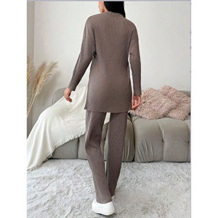 Lucky Life Kadın  Uzun Kollu Kaşkorseikili Takım