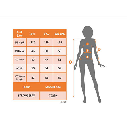 Lucky Life Kadın Uzun Kollu Bisiklet Yaka Yırtmaçlı Kemerli Uzun çilek Elbise