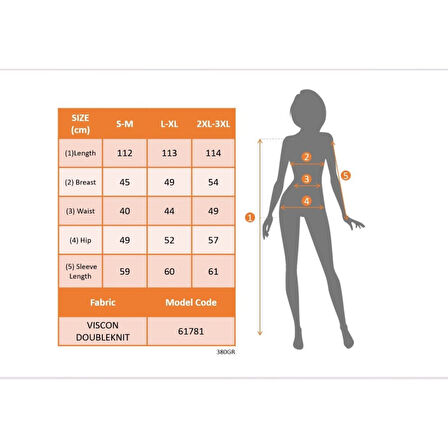 Lucky Life Kadın Uzun Kollu Balıkçı Yaka önden Fermuarlı Yırtmaçlı Midi Viskon Iki Iplik Elbise