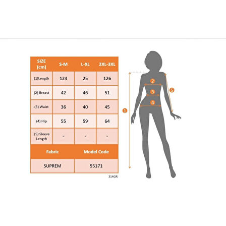 Lucky Life Kadın Askılı Geniş V Yakalı Sırttan Bağlamalı Yırtmaçlı Süprem Elbise