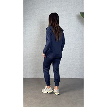 Lucky Life Kadın Uzun Kollu Kapüşonlu Ikili Takım