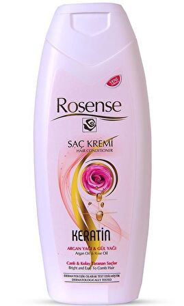 Rosense Canlandırıcı Tüm Saç Tipleri İçin Keratinli Saç Kremi 400 ml