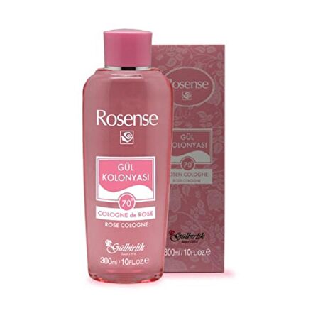 Rosense Gül Kolonyası 70 Derece Pet Şişe 300 ml