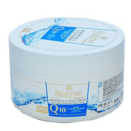 Rosense Besleyici E ve B5 Vitaminli Tüm Cilt Tipleri için  Vücut Kremi 250 ml 