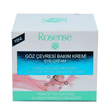 Rosense Bakım Bitki Özleri Sitrik Asit Tüm Yaşlar Göz Çevresi Krem 20 ml 