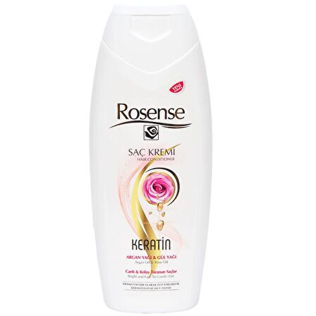 Rosense Canlandırıcı Tüm Saç Tipleri İçin Keratinli Saç Kremi 400 ml