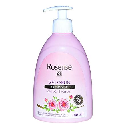 Rosense Gül Yağlı Sıvı Sabun 500 ML