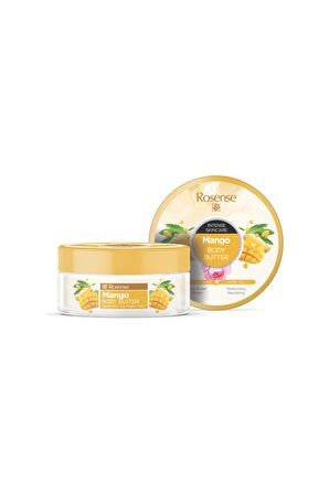 Rosense Body Butter Mango Gül 150 Ml nemlendirici Yatıştırıcı