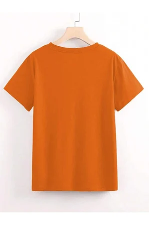 Unisex Leopar Desenlı Vişne Baskılı Tasarım Tshirt