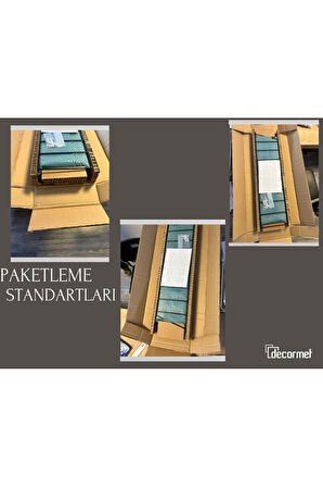 Decormet Seramoni Raf Seti 1 Raflı 200*720 Ceviz