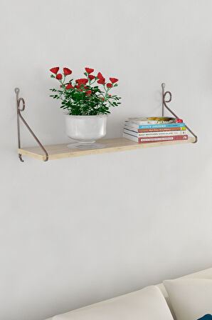 Decormet Seramoni Raf Seti 1 Raflı 200*720 Safir Meşe-Malib